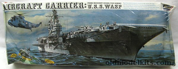 Revell 1/520 USS Wasp Gemini Recovery Vessel, H375 plastic model kit